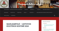 Desktop Screenshot of marijampoleskc.lt